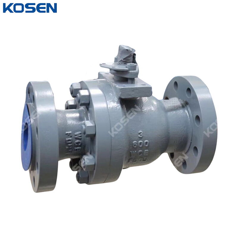 API 6D Floating Ball Valve, ASTM A216 WCB, 3 Inch, CL600, RF