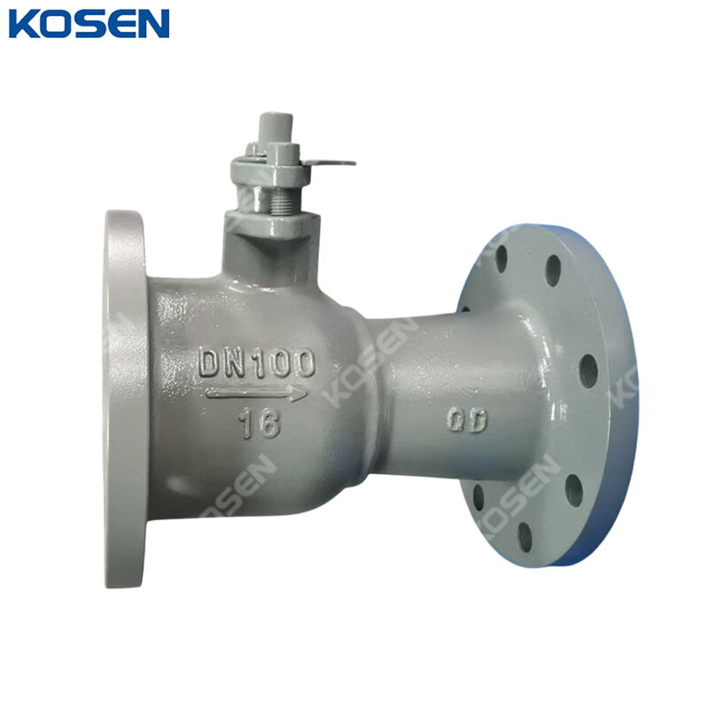 ASTM A216 WCB Floating Ball Valve, API 6D, DN100, PN16, RF