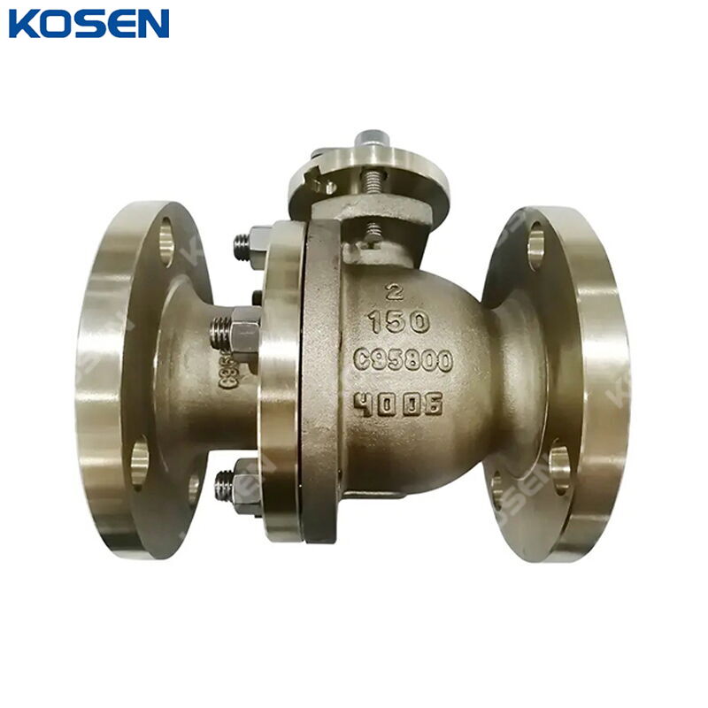 ASTM B148 C95800 Floating Ball Valve, API 6D, 2 Inch, CL150