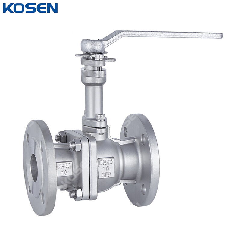Extended Stem Floating Ball Valve, ASTM A351 CF8, DN50, PN16