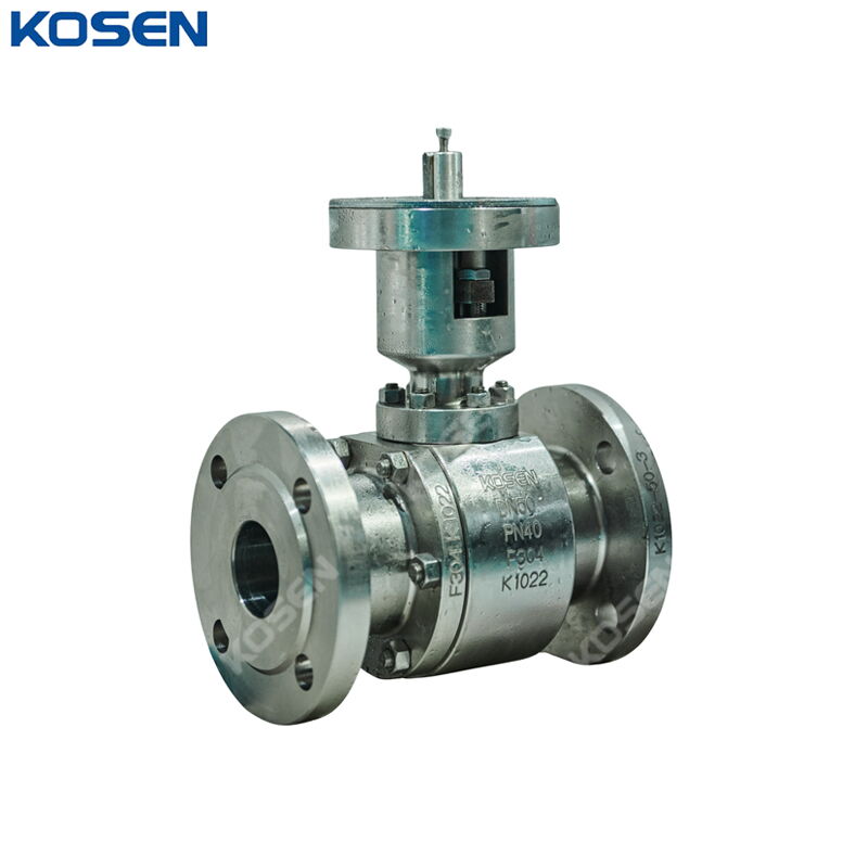 High Temperature Ball Valve, A182 F304, DN50, PN40, Hard Seal