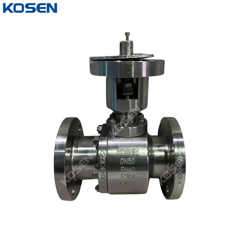 Metal Seated Floating Ball Valve, ASTM A182 F304, DN50, PN40