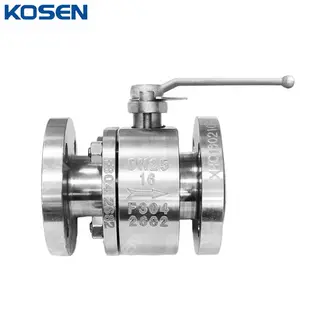 ASTM A182 F304 Floating Ball Valve, API 6D, 2 PC, DN25, PN16