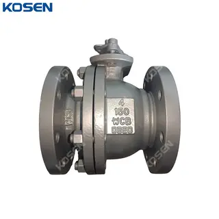 API 6D Floating Ball Valve, A216 WCB, 4 IN, CL150, RF, Lever
