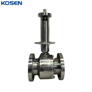 ASTM A182 F304 Cryogenic Ball Valve, 4 Inch, 300 LB, Flanged