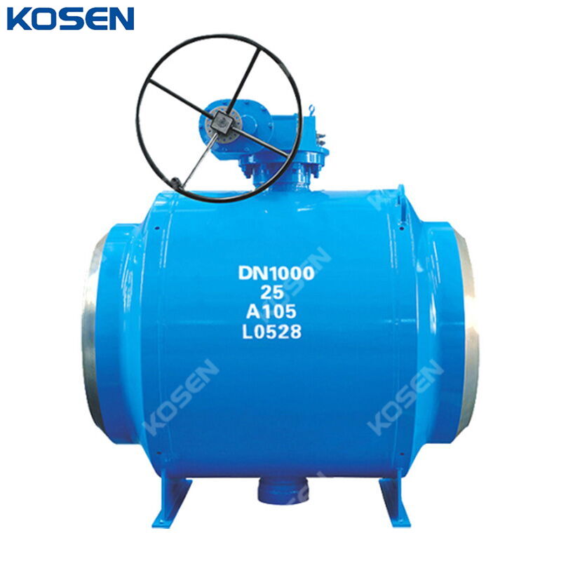 ASTM A105 Ball Valve, API 6D, DN1000, PN25, BW, Fully Welded