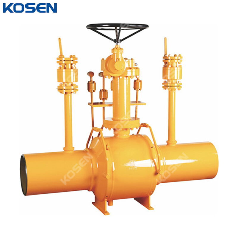 Buried Fully Welded Ball Valve, API 6D, A105, 8 Inch, CL300