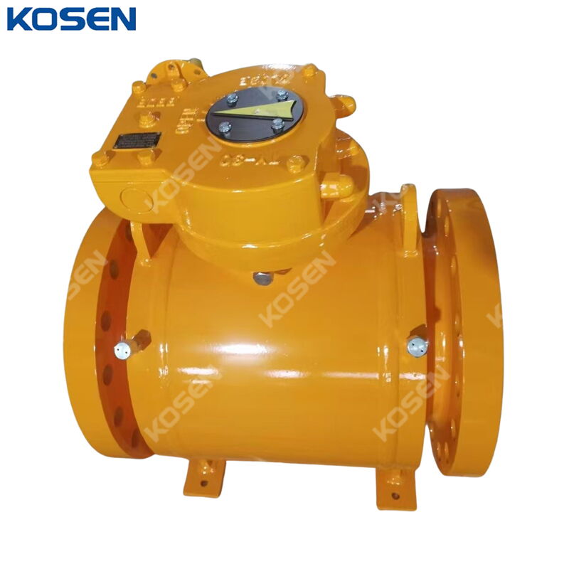 Custom Fully Welded Ball Valve, API 6D, Side Entry, Trunnion