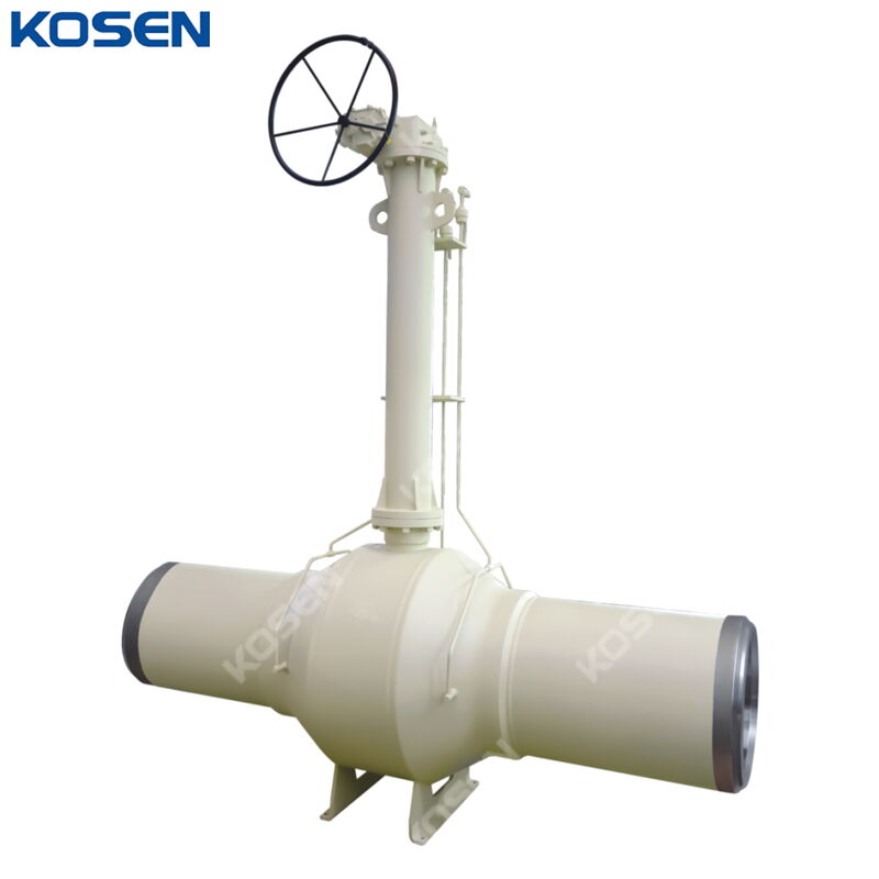 Extended Stem Ball Valve, API 6D, BS 5351, CS, SS, 1/2-48 IN