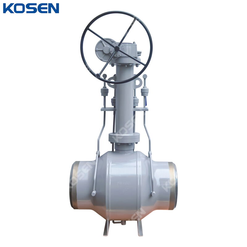 Extended Stem Ball Valves, ASTM A350 LF2, DN400, PN100, BW