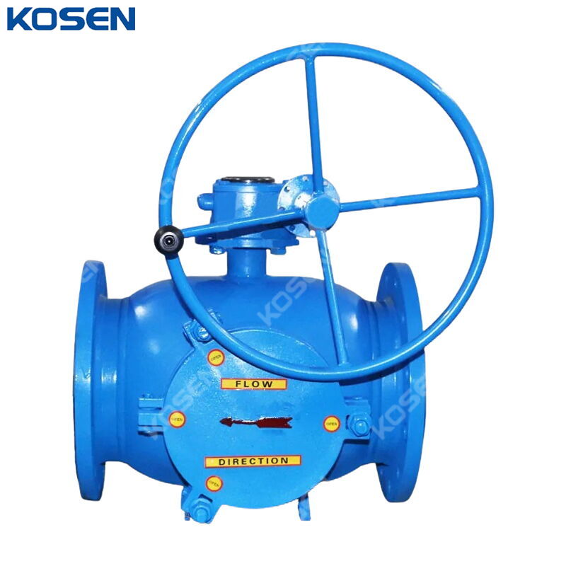 Fully Welded Filter Ball Valve, ASTM A105, 8 IN, 150 LB, RF