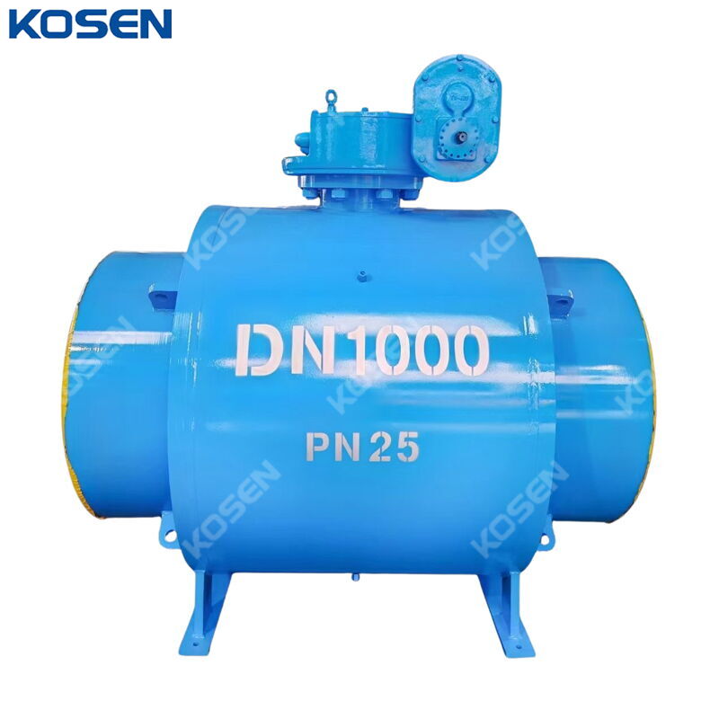 Fully Welded Trunnion Ball Valve, API 6D, ASTM A105, 40 Inch