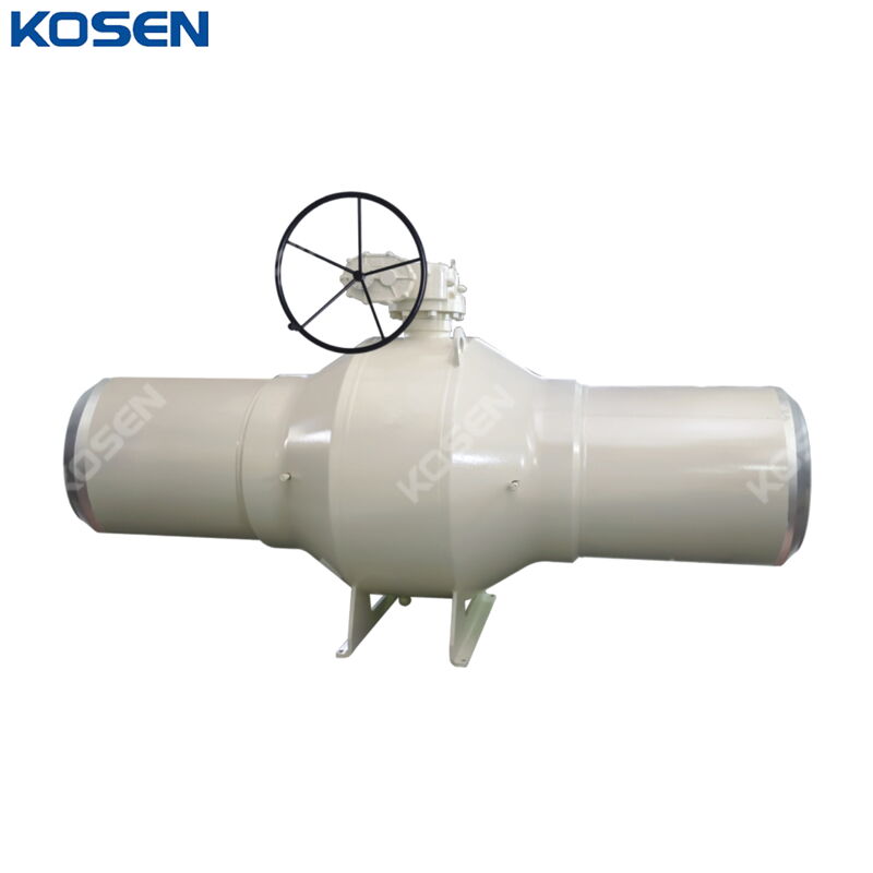 Fully Welded Trunnion Ball Valves, CS, SS, 2-48 Inches, BW