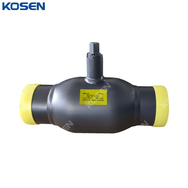 Heating Integrated Ball Valve, ASTM A105, DN150, Fully Welded
