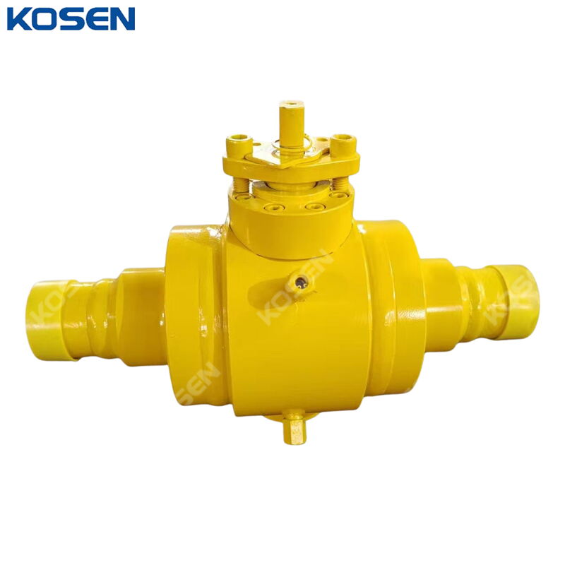 High Pressure Fully Welded Ball Valve, API 6D, ASTM A105, BW