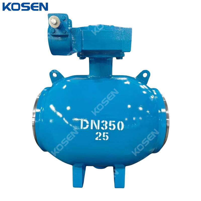 Reduced Bore Ball Valve, API 6D, ASTM A105, DN350, PN25, BW