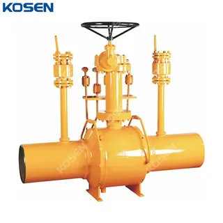 Buried Fully Welded Ball Valve, API 6D, A105, 8 Inch, CL300
