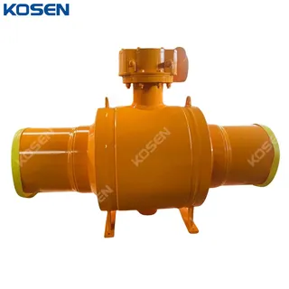 Fully Welded Trunnion Ball Valves, API 6D, BW Ends, Custom