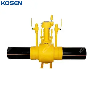Directly Buried Fully Welded Ball Valve, ASTM A105, Custom