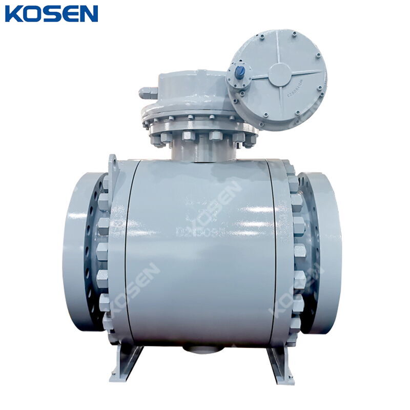 ASTM A350 LF3 Ball Valve, API 6D, 600 LB, Metal Seated, RF