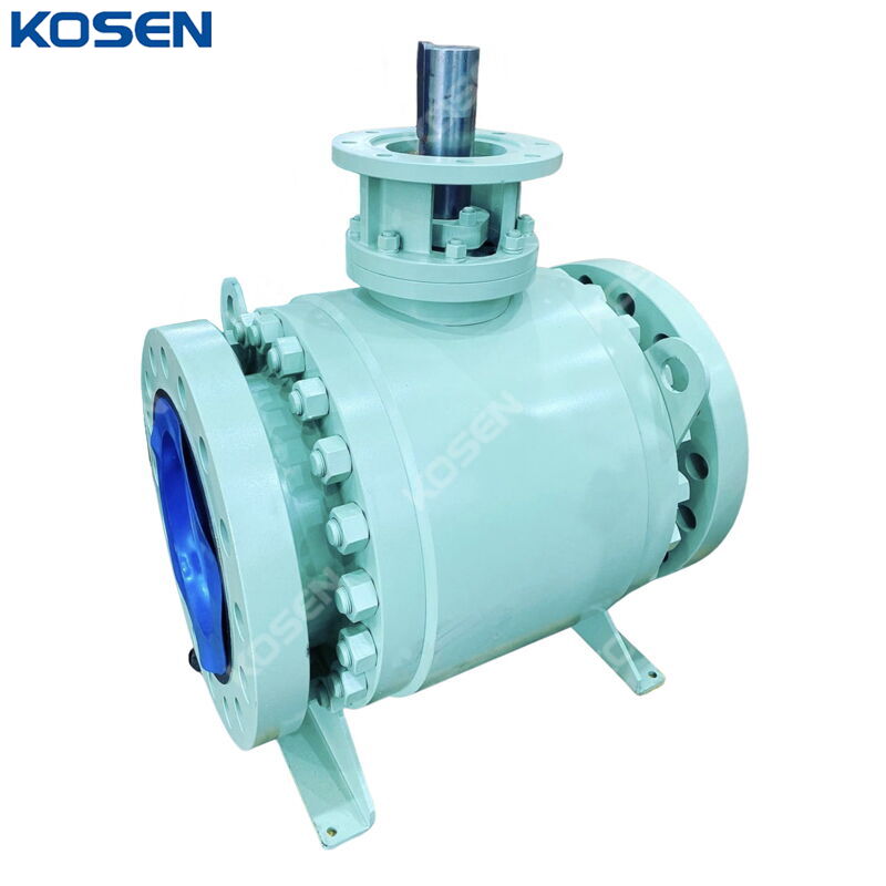 Bare Stem Ball Valve, API 6D, ASTM A105N, Metal Seat, Custom