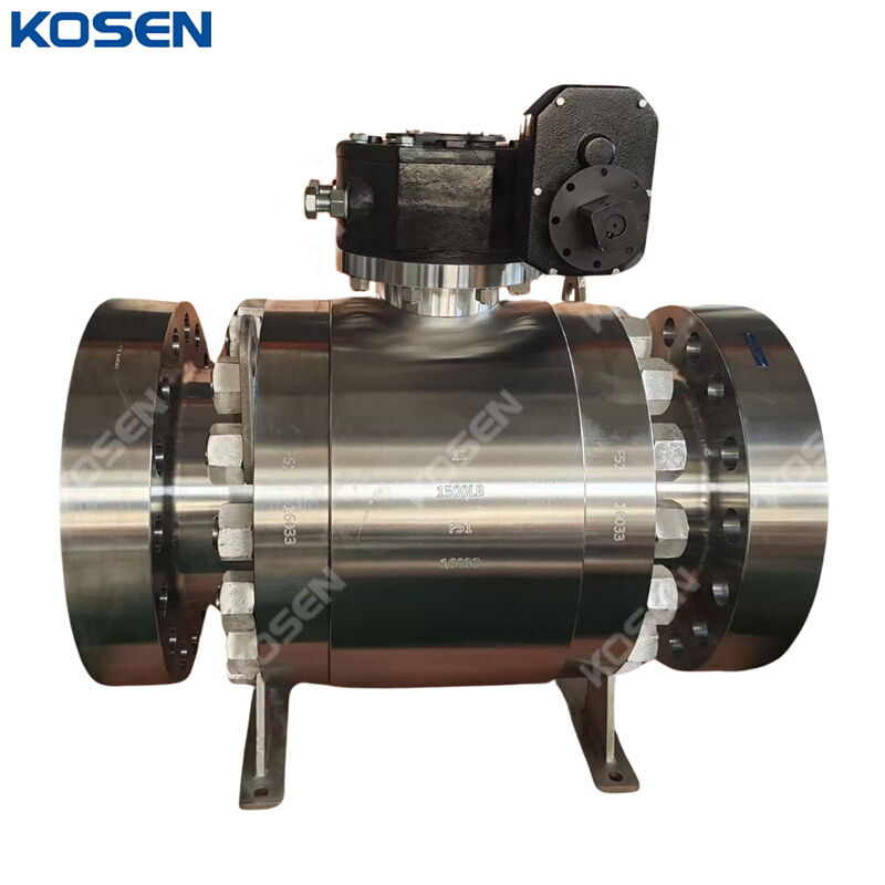 Duplex Steel Ball Valve, API 6D, A182 F51, 12 Inch, 1500 LB