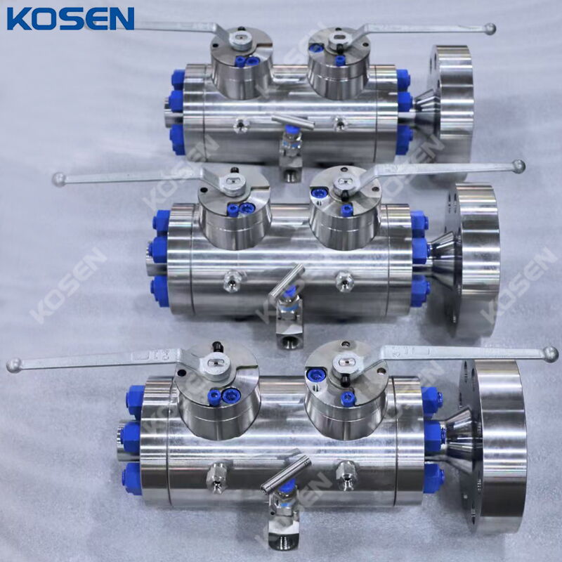 10000 PSI DBB Ball Valve, API 6A, 1-13/16 * 1/2 Inch, Custom