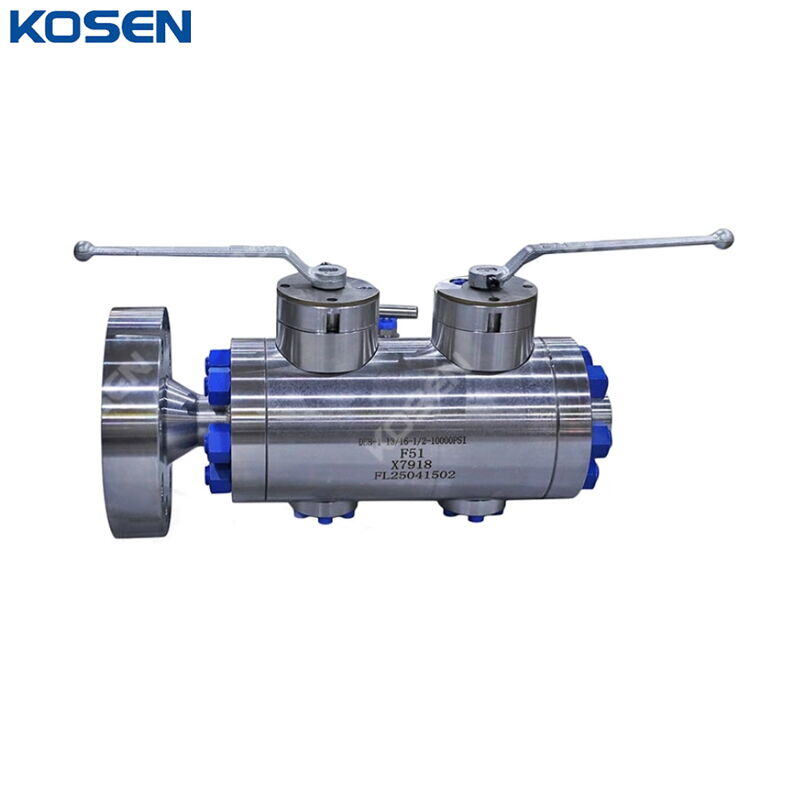 API 6A DBB Ball Valve, A182 F51, 1-13/16 * 1/2 IN, 10000 PSI