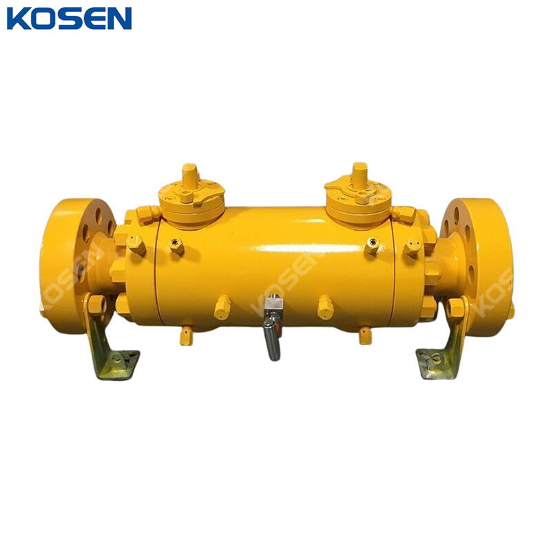 API 6D DBB Ball Valves, EEMUA 182, ASTM A105N, 3 PC, Custom