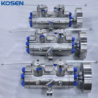 10000 PSI DBB Ball Valve, API 6A, 1-13/16 * 1/2 Inch, Custom