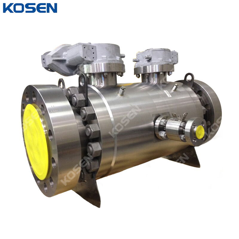 Three Piece DBB Ball Valve, API 6D, A182 F316, RTJ, Custom