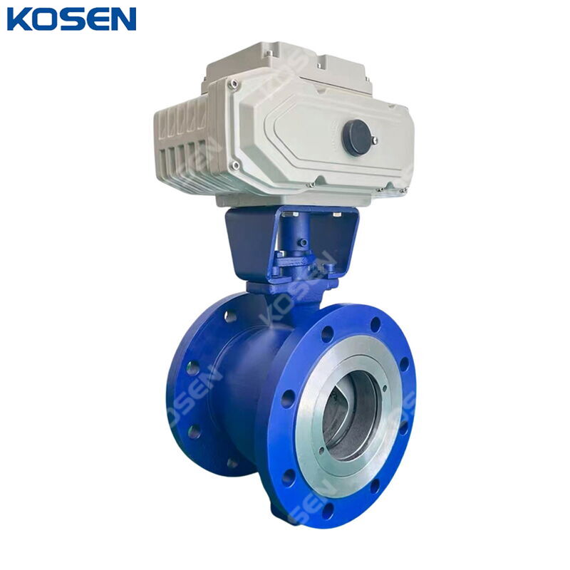 Electric Segment Ball Valve, A216 WCB, 150 LB, Custom Sizes