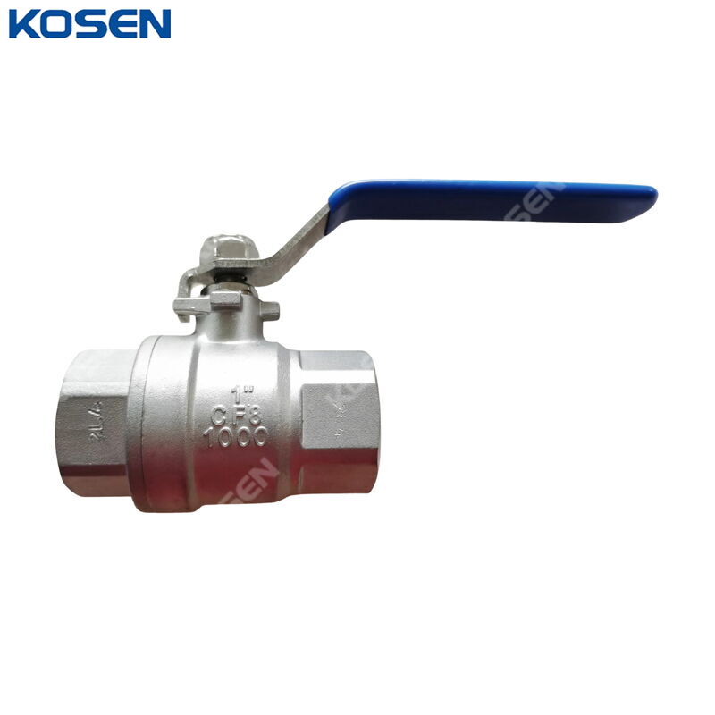 ASME B16.34 Ball Valve, A351 CF8, 2 PC, 1 IN, 1000 PSI, NPT