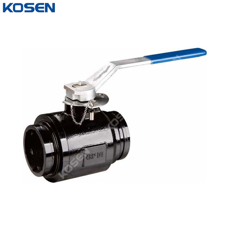Grooved Ball Valve, Ductile Iron, 4 Inch, 1500 PSI, Lever
