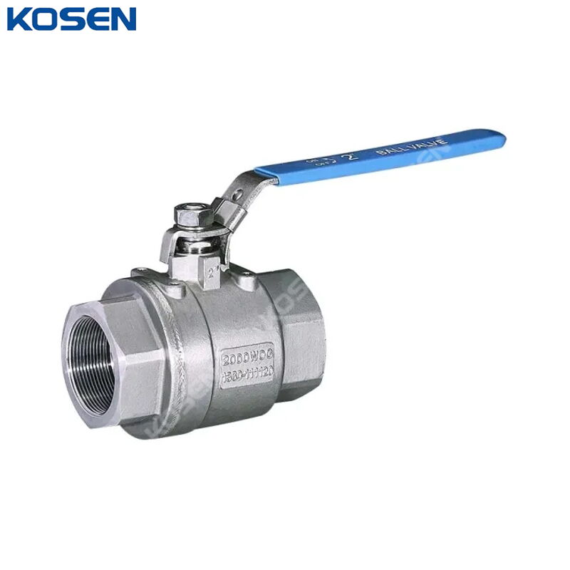 Investment Casting Ball Valve, SS 316, 2 Inch, 2000 PSI, NPT