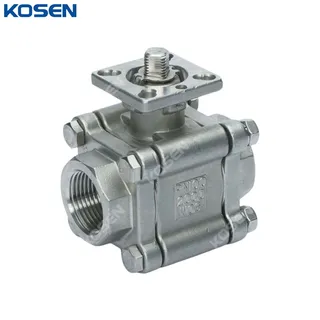 ASTM A351 CF8M Ball Valve, ASME B16.34, 2000 WOG, Full Port