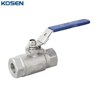 Stainless Steel Ball Valve, CF8M, 3/4 IN, 3000 PSI, 2 PC, FP