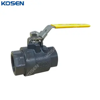 2 Piece Ball Valve, A216 WCB, 1-1/2 IN, 3000 PSI, Seal-Weld