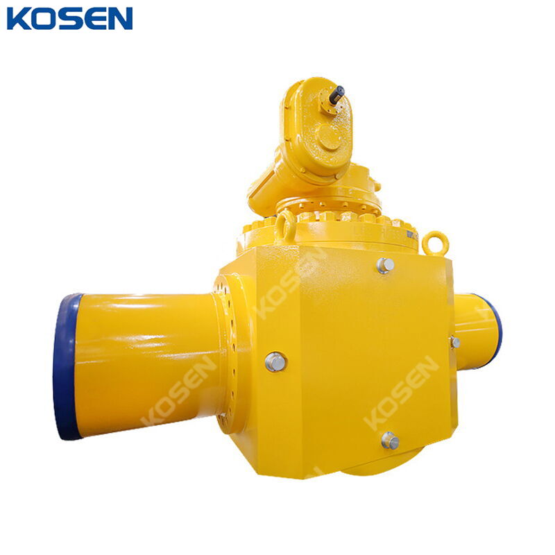 ASTM A105N Top Entry Ball Valve, API 6D, BW Ends, Customized