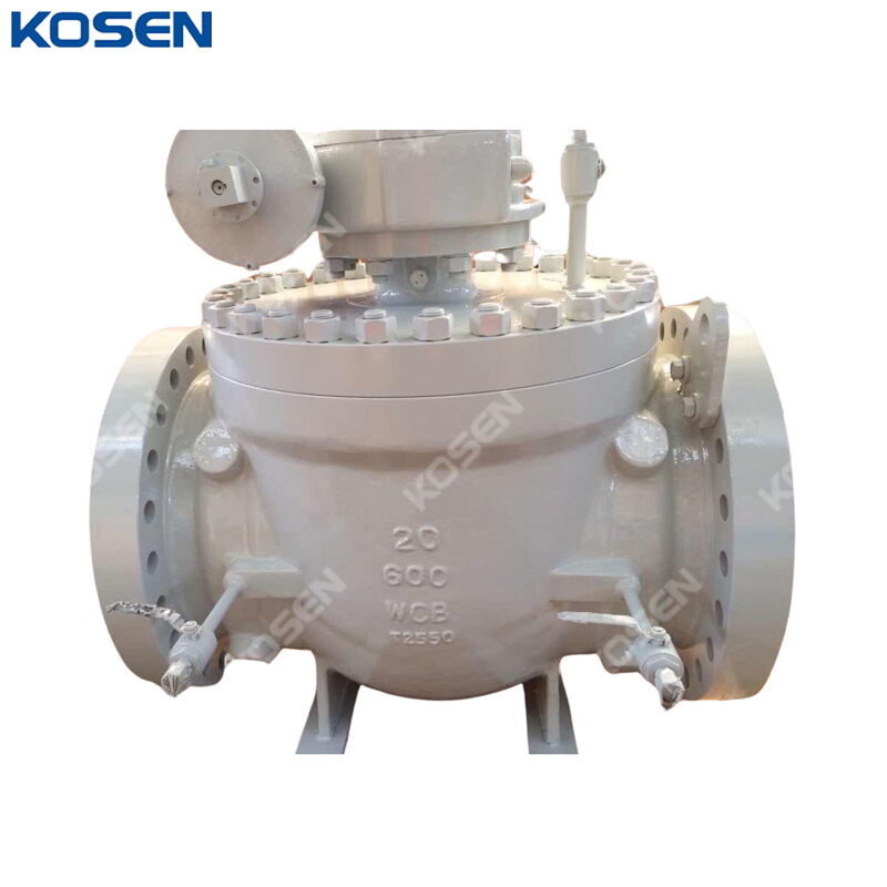 Full Bore Top Entry Ball Valve, API 6D, WCB, 20 Inch, 600 LB