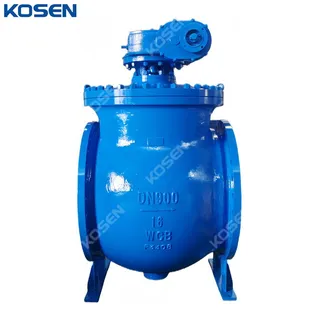 Eccentric Half Ball Valve, A216 WCB, DN900, PN16, Top Entry