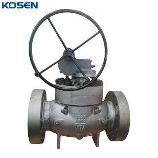 Reduced Bore Top Entry Ball Valve, API 6D, A216 WCB, 10*8 IN