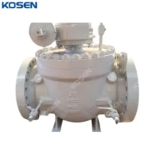 Full Bore Top Entry Ball Valve, API 6D, WCB, 20 Inch, 600 LB