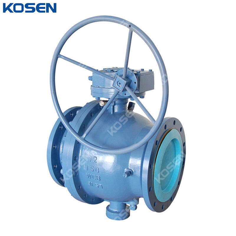 2PC Trunnion Ball Valve, API 6D, ASTM A216 WCB, 12 IN, CL150