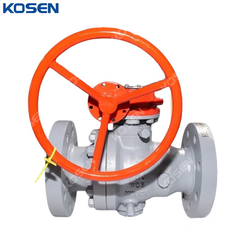 API 6D Trunnion Ball Valves, ASTM A216 WCB, 4 IN, CL600, RF
