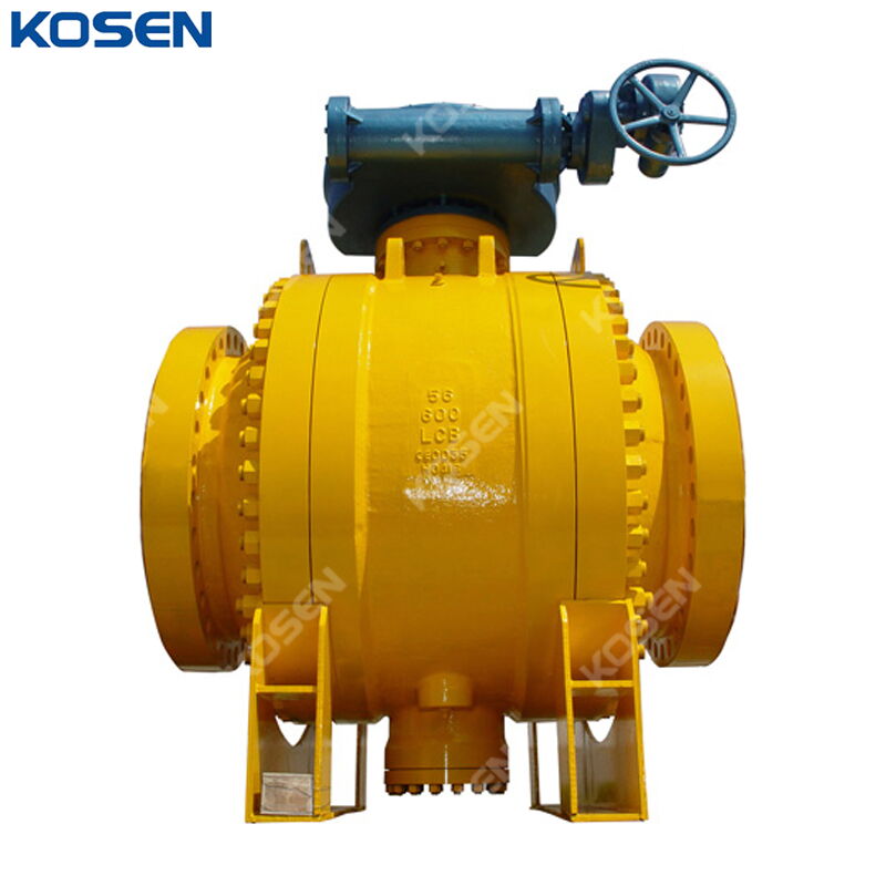 ASTM A352 LCB Ball Valve, 3-Piece, API 6D, 56 IN, CL600, RF