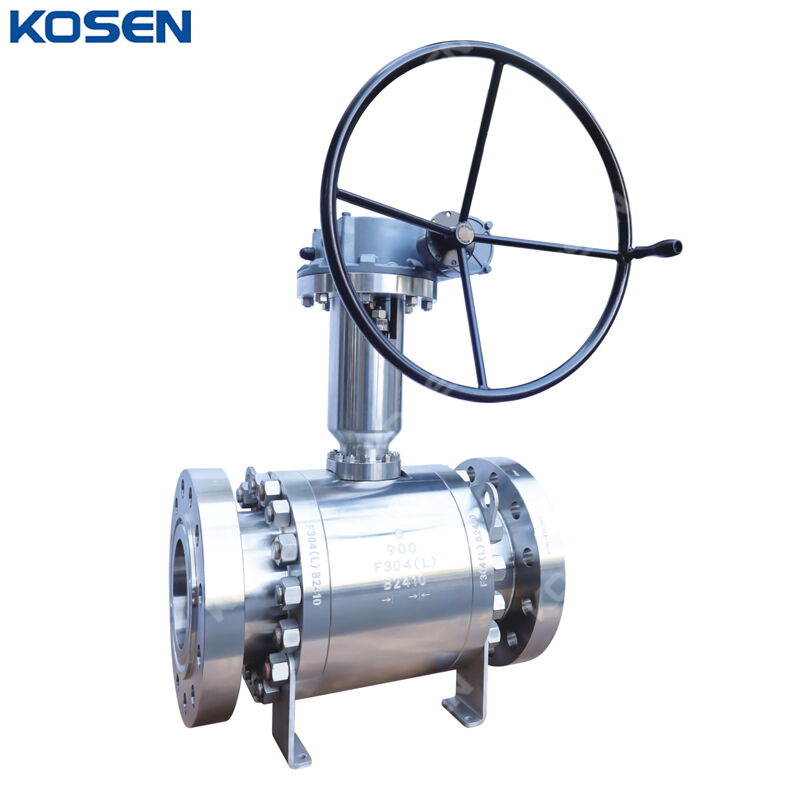 Metal Seal Cryogenic Ball Valve, A182 F304L, 6 Inch, 900 LB