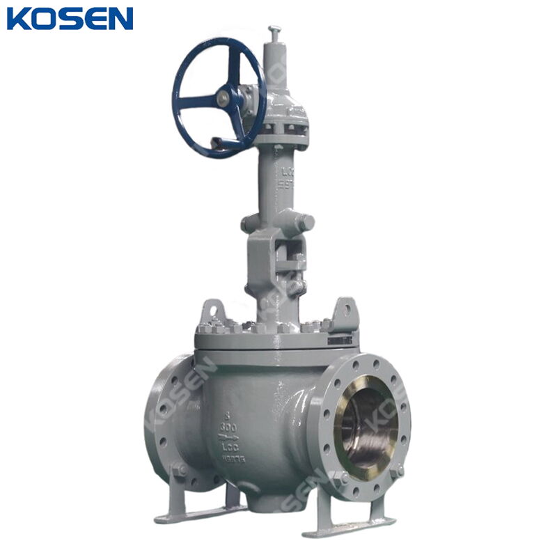 Orbit Rising Stem Ball Valve, API 6D, A352 LCC, 8 IN, CL300