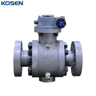 ASTM A105 Trunnion Ball Valve, Carbon Steel, DN50, PN250, RTJ