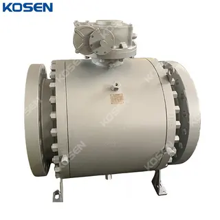 Forged Steel Trunnion Ball Valve, API 6D, ASTM A105N, 16 IN